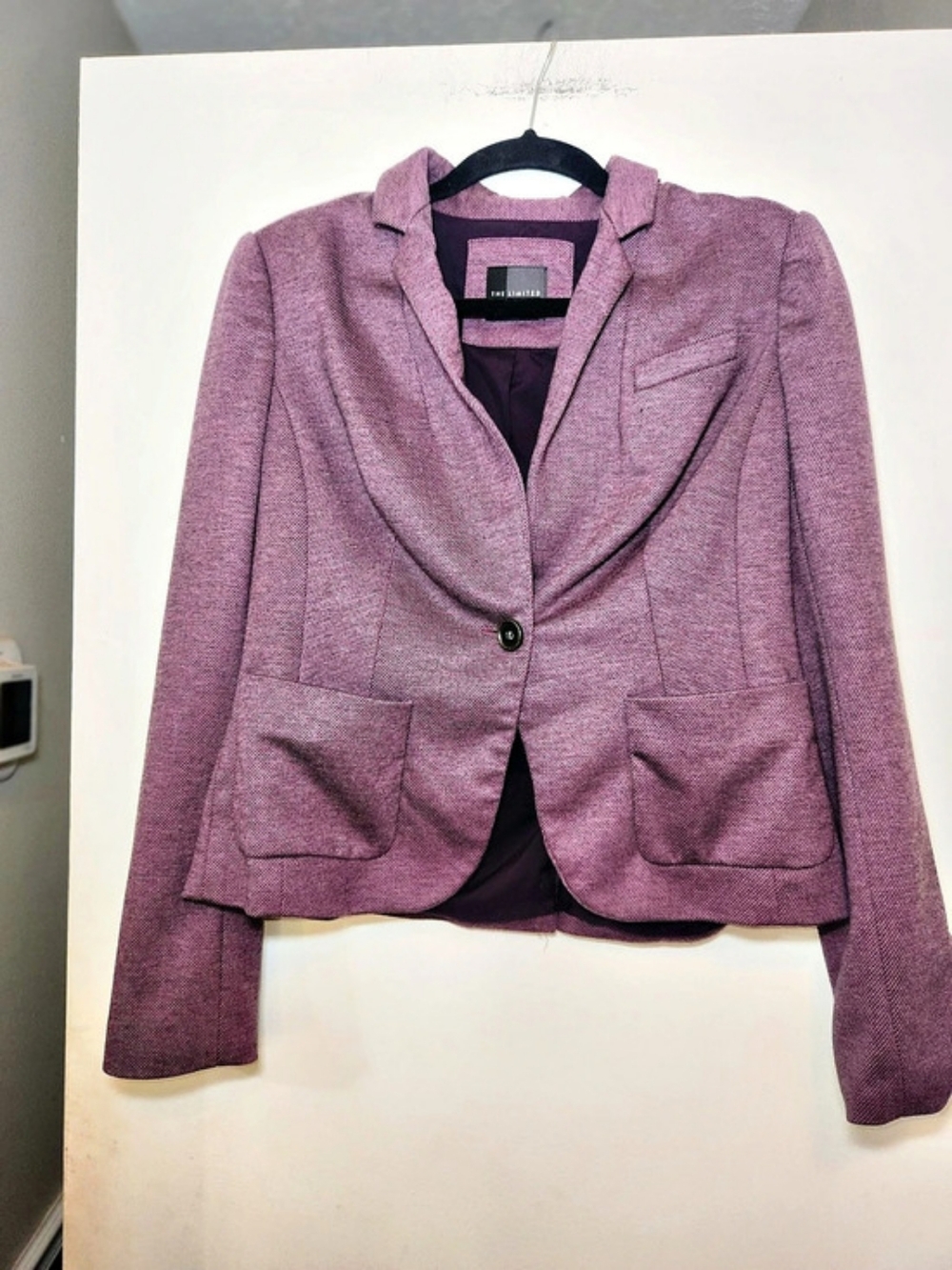 The Limited Purple Tailored Blazer Soze S